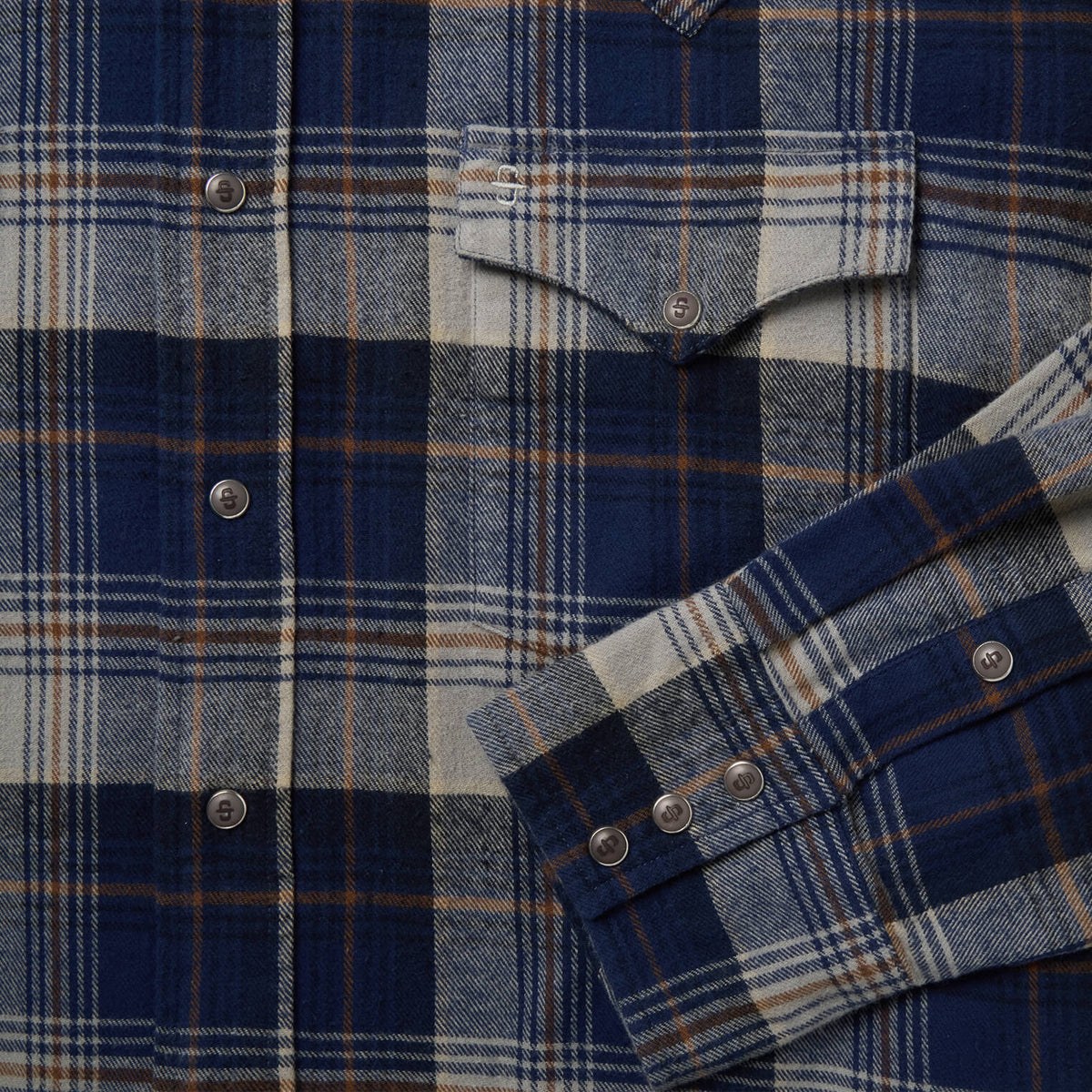 Stetson Brushed Flannel Western Shirt