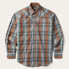 Stetson Rustic Plaid Western Shirt