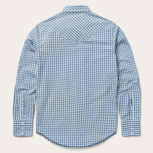 Stetson Modern Snap Front Shirt in Mini Check