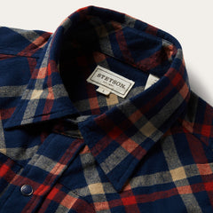 Stetson Brushed Twill Plaid Shirt