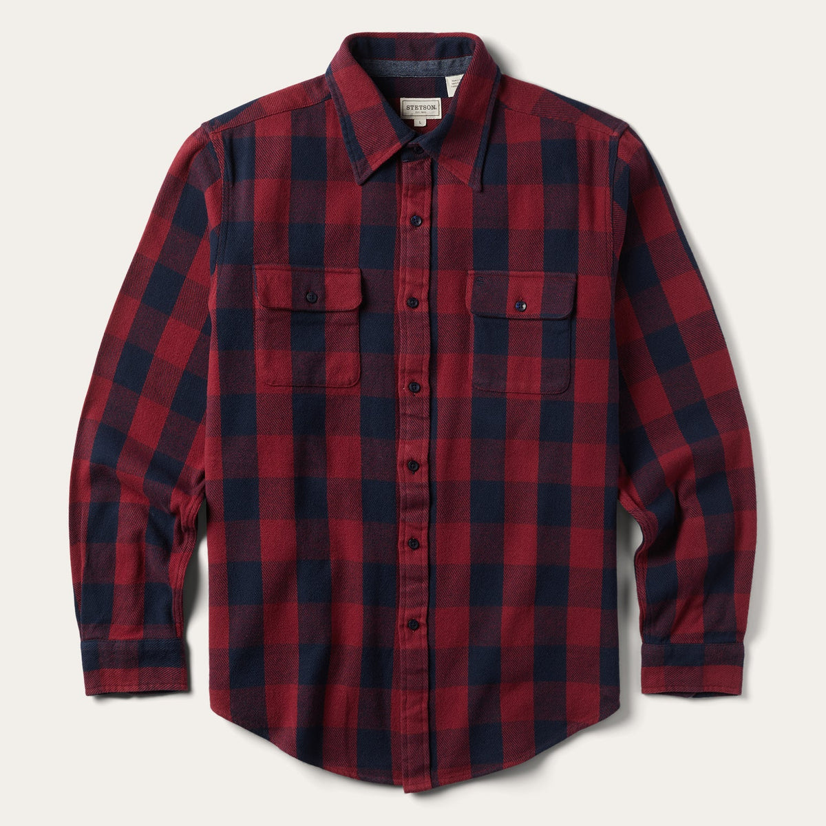 Stetson Buffalo Check Twill Shirt