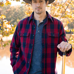 Stetson Buffalo Check Twill Shirt