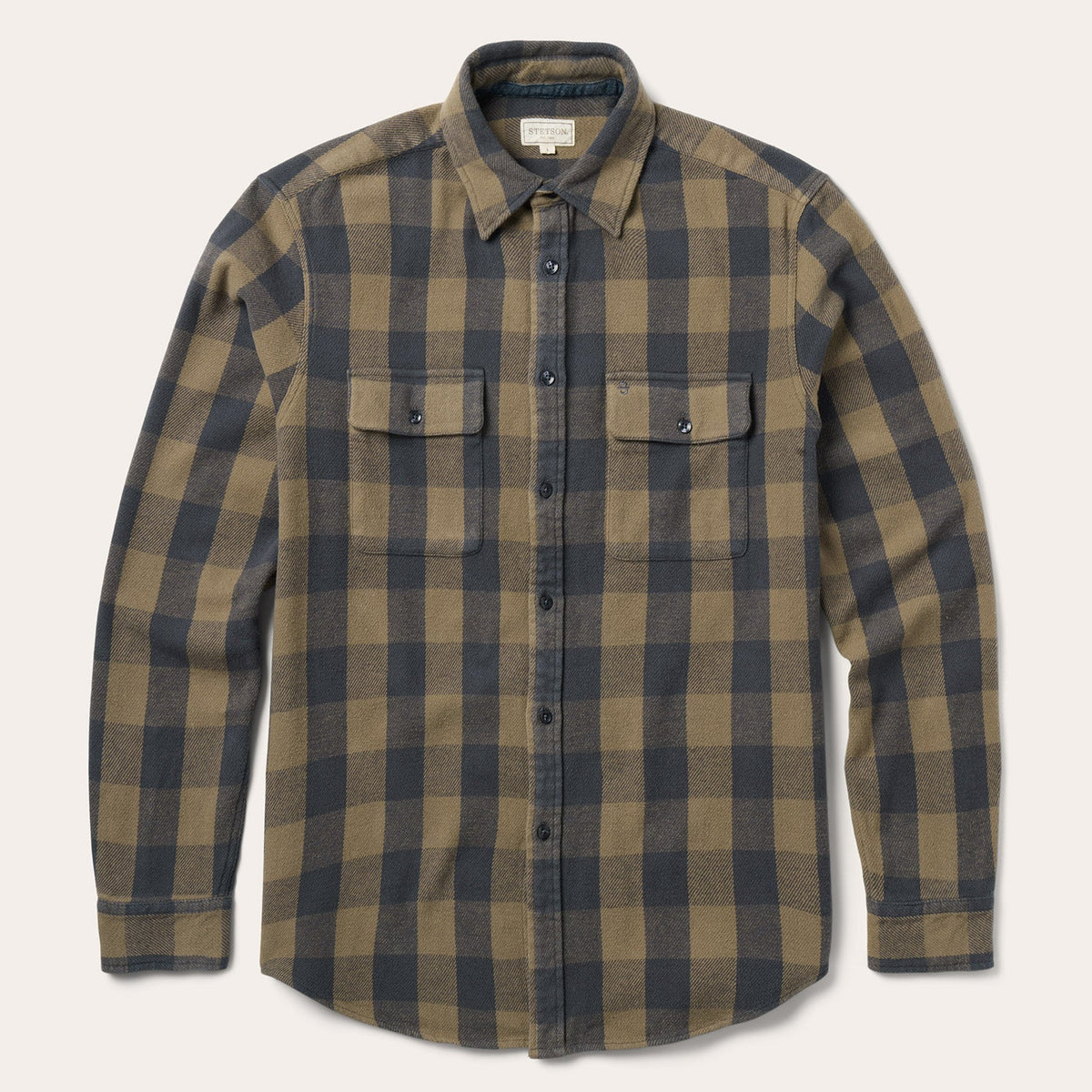 Stetson Buffalo Check Flannel Shirt