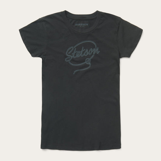 Stetson Rope Print Graphic Tee