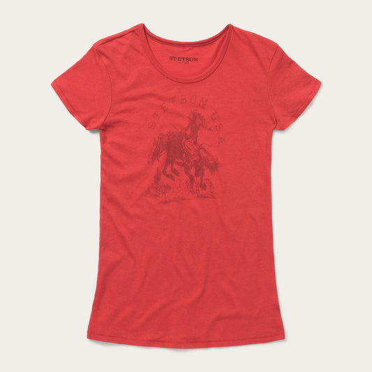 Stetson Cowgirl Graphic Tee