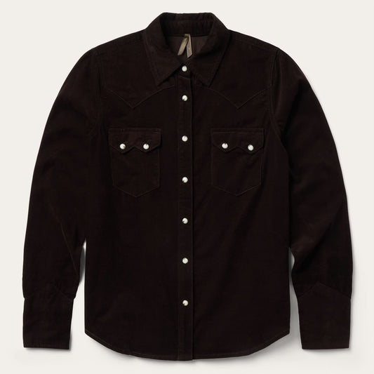 Stetson Corduroy Denim Western Shirt