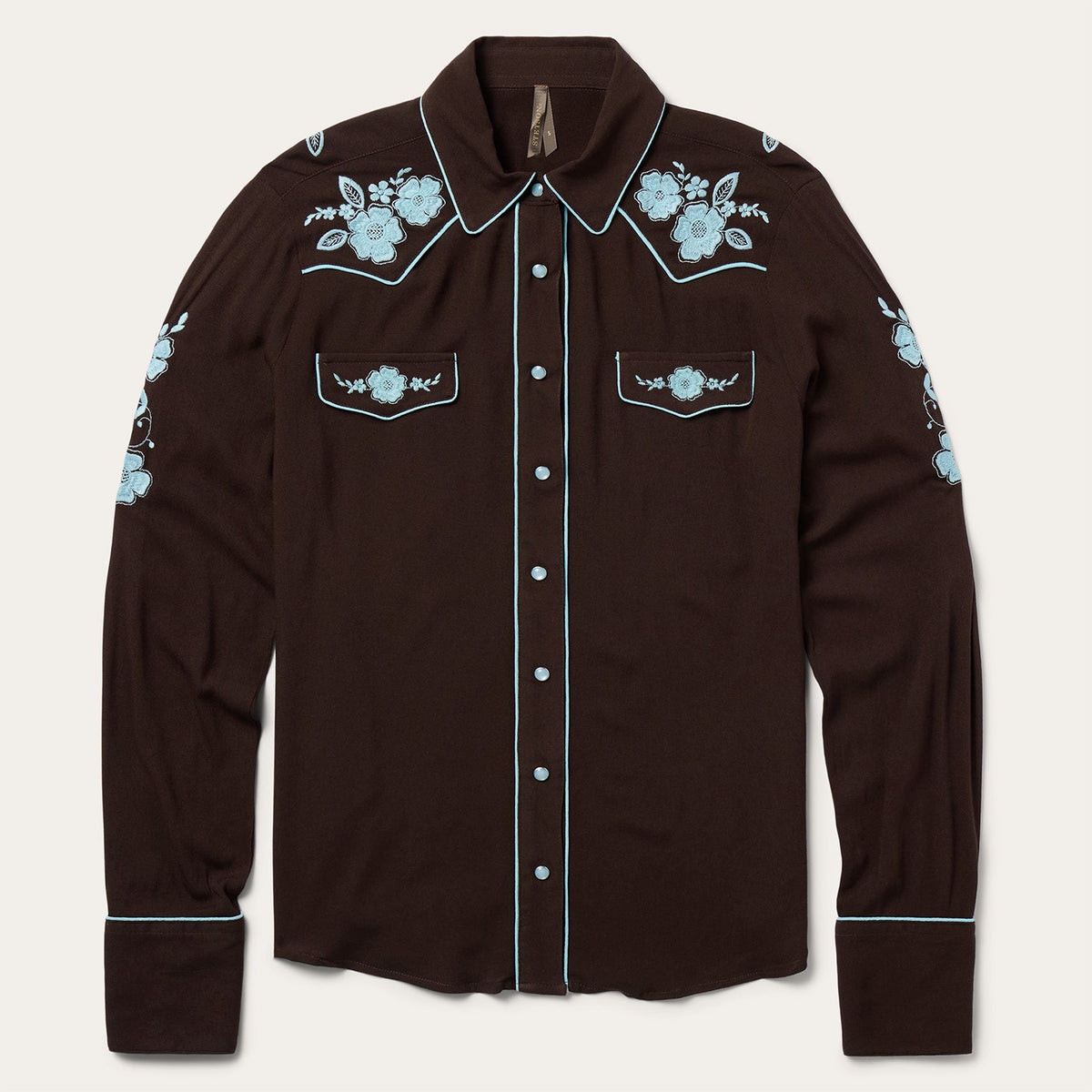 Stetson Embroidered Retro Western Shirt