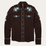 Stetson Embroidered Retro Western Shirt