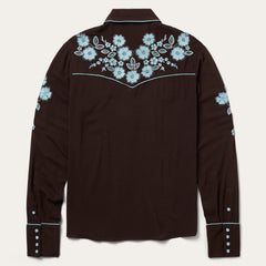 Stetson Embroidered Retro Western Shirt