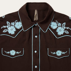 Stetson Embroidered Retro Western Shirt