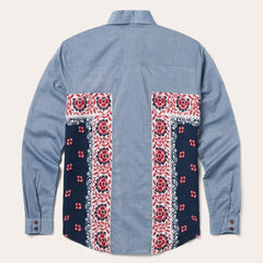 Stetson Chambray Bandana Shirt