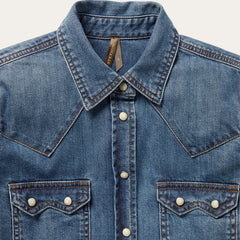 Stetson Distressed Denim Shirt