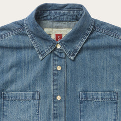 Stetson Denim Snap Front Western Shirt