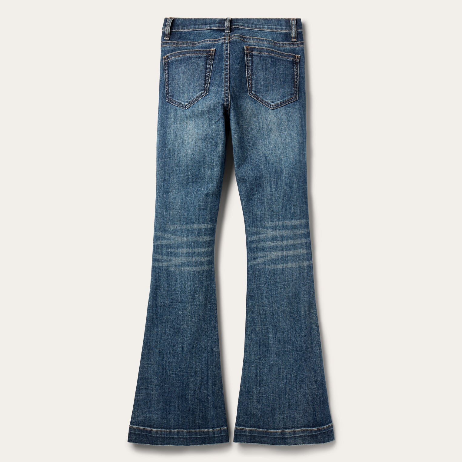 Stetson 921 High Rise Flare Jeans Blue - Flyclothing LLC