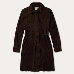 Stetson Lambskin Shirt Dress