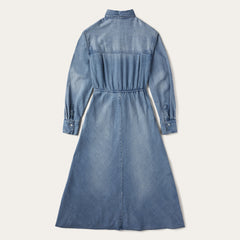 Stetson -Denim Tie-Front -Dress