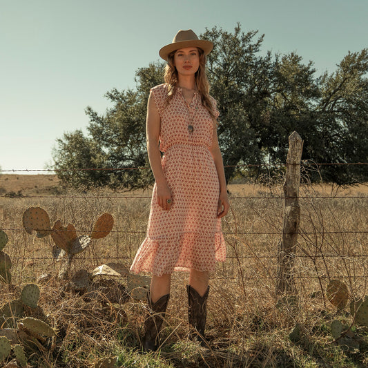 Stetson Cottage Floral Dress