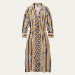 Stetson Sand Serape Print Dress