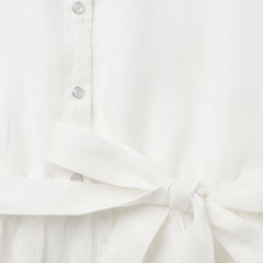 Stetson White Linen Shirt Dress