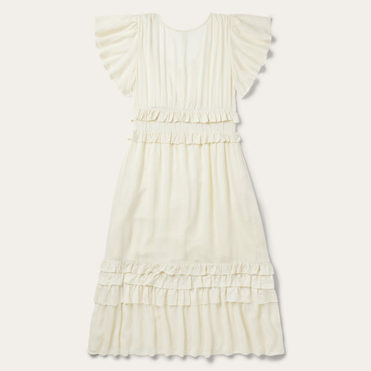 Stetson Cream Herringbone Dress