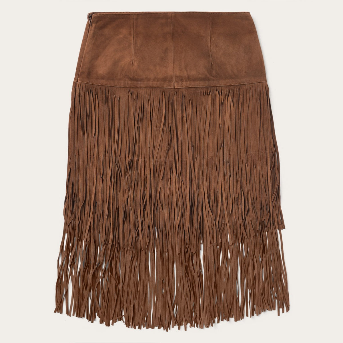 Stetson Suede Fringed Skirt