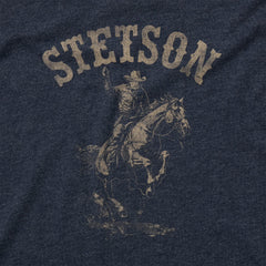 Camiseta estampada Stetson Bronco Rider