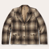 Stetson Wool Plaid Western Blazer