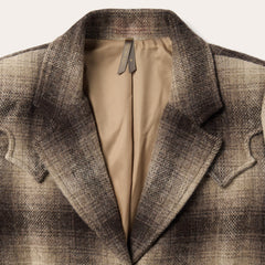 Stetson Wool Plaid Western Blazer