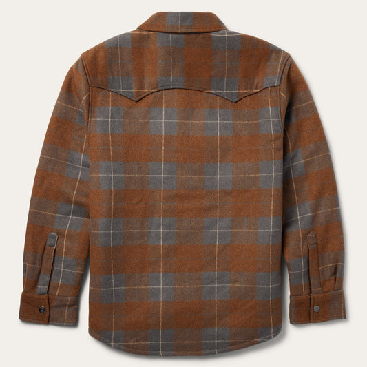 Stetson Plaid Western Shirt Jacket