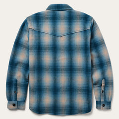 Stetson Wool Plaid Shirt Jacket