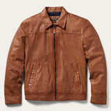 Stetson Zip-Front Lightweight Leather Jacket