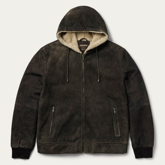 Stetson Suede Hooded Jacket