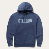 Stetson Distressed Logo Hooded Sweatshirt