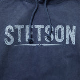 Stetson Distressed Logo Hooded Sweatshirt