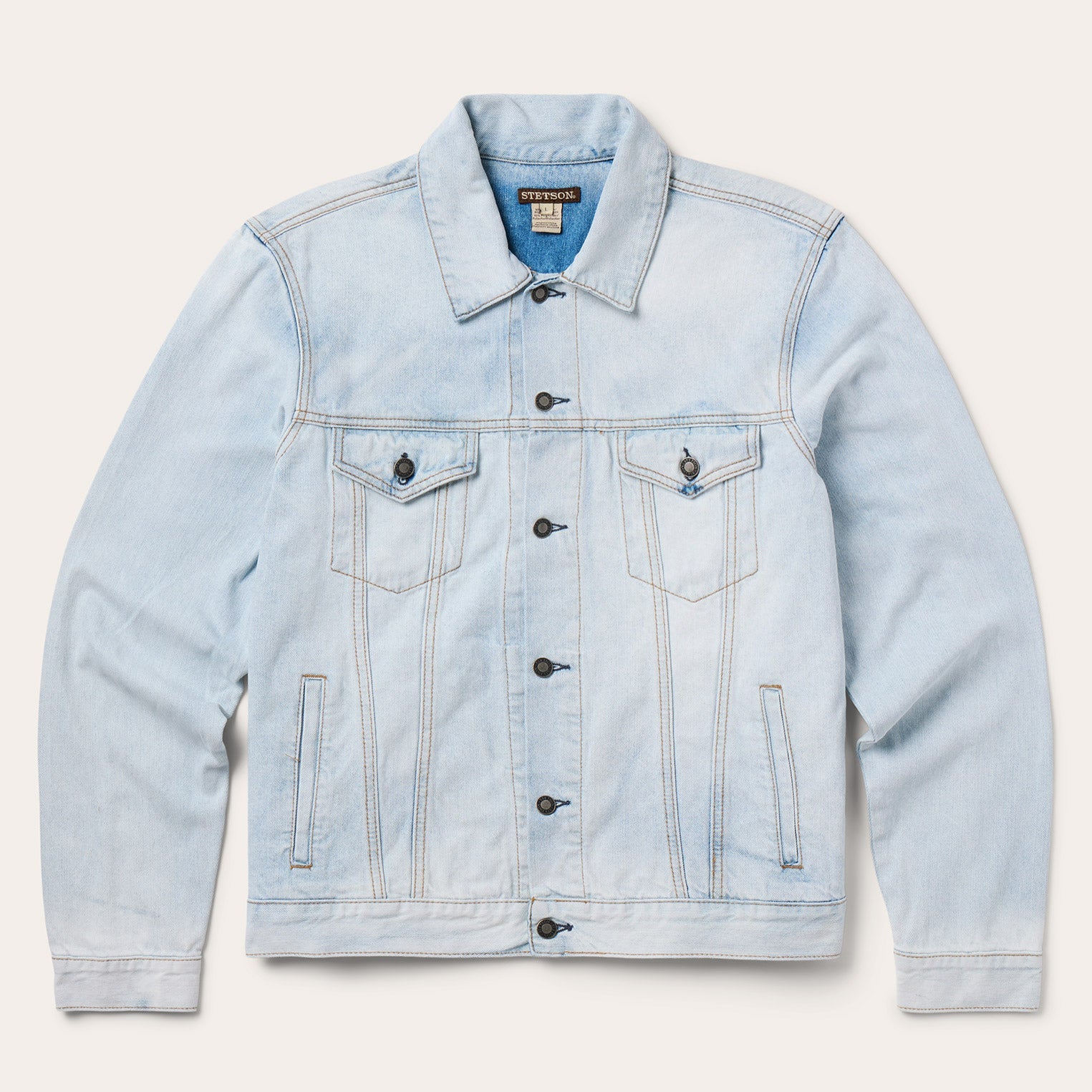 Stetson Light Denim Trucker Jacket