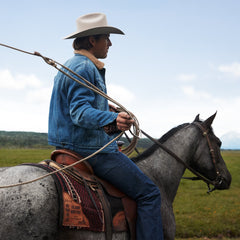 Stetson Denim Sherpa Jacket