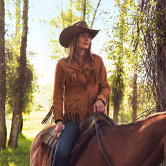 Stetson Fringe Suede Jacket