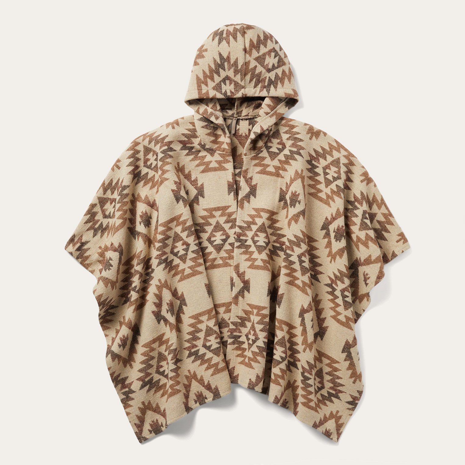 Stetson Tan Aztec Poncho