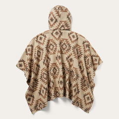 Poncho azteca color tostado de Stetson