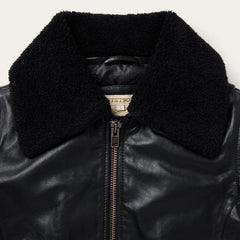 Stetson Leather Bomber Jacket