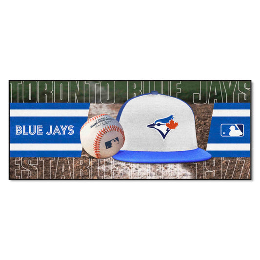 Toronto Blue Jays Baseball Runner Rug - 30in. x 72in.