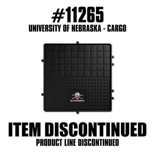 Nebraska Cornhuskers Heavy Duty Cargo Mat 31"x31", Blackshirts