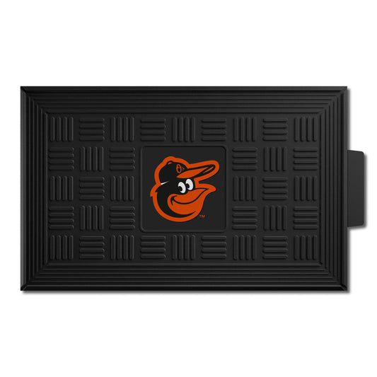 Baltimore Orioles Heavy Duty Vinyl Medallion Door Mat - 19.5in. x 31in. - Baltimore Orioles