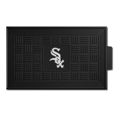 Chicago White Sox Heavy Duty Vinyl Medallion Door Mat - 19.5in. x 31in. - Chicago White Sox