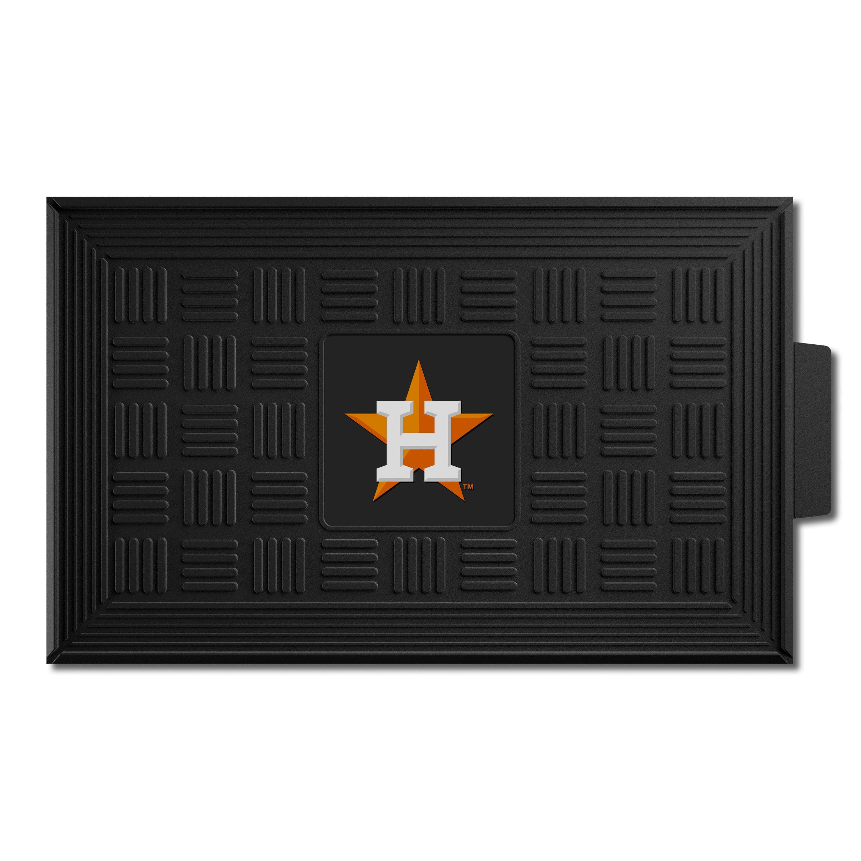 Houston Astros Heavy Duty Vinyl Medallion Door Mat - 19.5in. x 31in. - Houston Astros