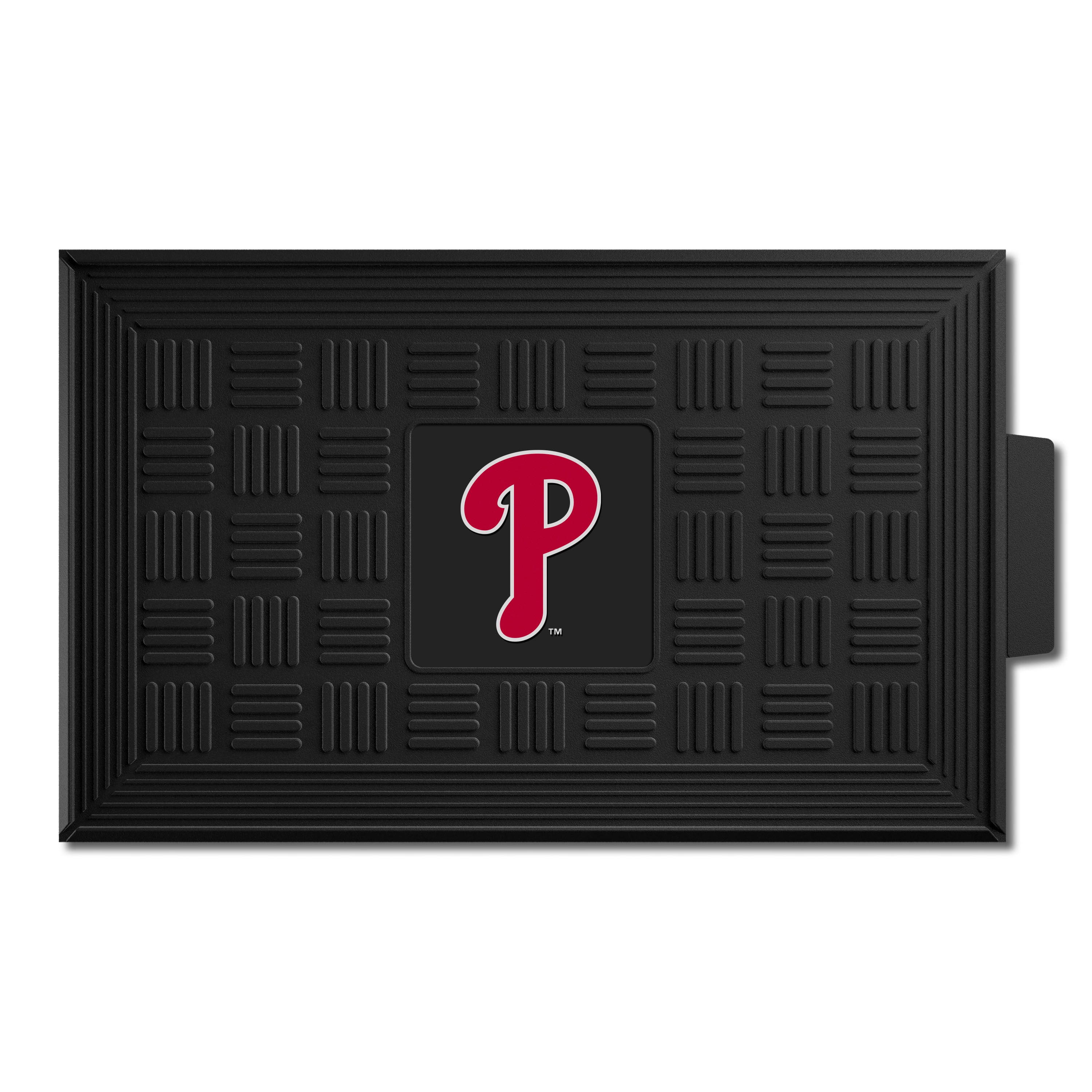 Philadelphia Phillies Heavy Duty Vinyl Medallion Door Mat - 19.5in. x 31in.