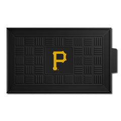 Pittsburgh Pirates Heavy Duty Vinyl Medallion Door Mat - 19.5in. x 31in.