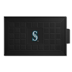 Seattle Mariners Heavy Duty Vinyl Medallion Door Mat - 19.5in. x 31in.