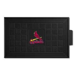 St. Louis Cardinals Heavy Duty Vinyl Medallion Door Mat - 19.5in. x 31in.