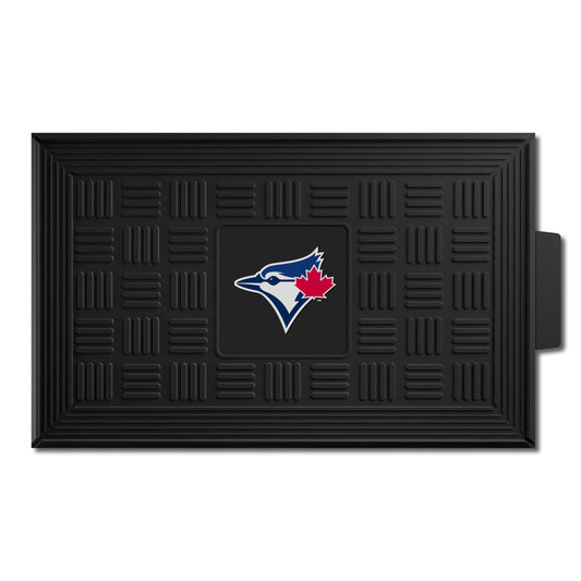 Toronto Blue Jays Heavy Duty Vinyl Medallion Door Mat - 19.5in. x 31in.